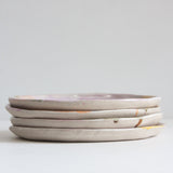 Handmade Ceramic Side Plate - Pansy