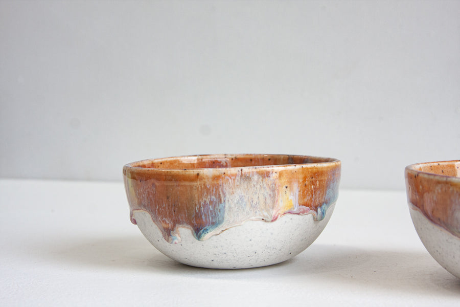 Seconds Sale Handmade Ceramic Small Breakfast Bowl - Correa