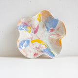 Handmade Ceramic Small Oyster Plater - Daisy