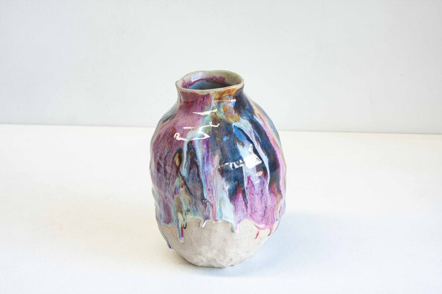 Handmade Ceramic Large Vase - Supernova