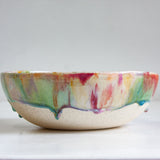 Handmade Ceramic Pasta Bowl - Bottlebrush