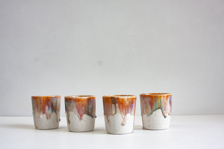 Seconds Sale Handmade Ceramic Tumbler Cup - Correa