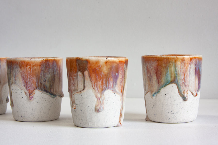 Seconds Sale Handmade Ceramic Tumbler Cup - Correa