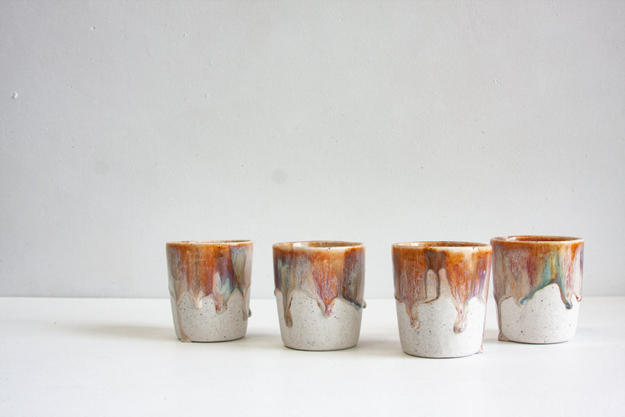 Seconds Sale Handmade Ceramic Tumbler Cup - Correa