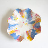 Handmade Ceramic Oyster Platter - Daisy