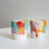 Handmade Ceramic Espresso Cup - Colour Theory