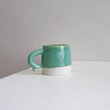 Seconds Sale Handmade Ceramic Large Mug - Seafoam