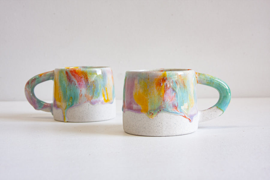Handmade Ceramic Mug - Colour Theory