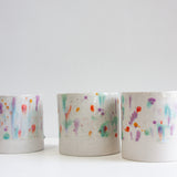 Seconds Sale Handmade Ceramic Planter - Splatter Colour Theory
