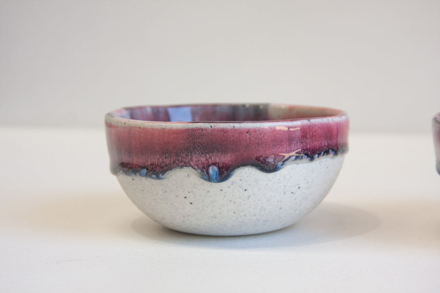 Seconds Sale Handmade Ceramic Breakfast Bowl - Midnight