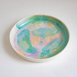 Handmade Ceramic Deep Plate - Sorbet