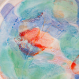 Handmade Ceramic Deep Plate - Marble