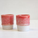 Handmade Ceramic Espresso Cup - Red