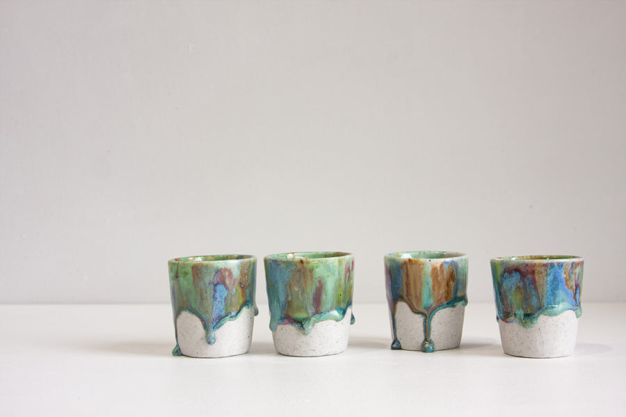 Handmade Ceramic Espresso Cup - Opal
