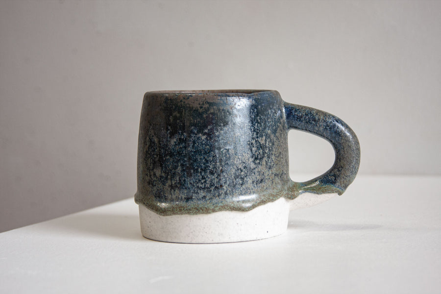 Seconds Sale Handmade Ceramic Large Mug - Charcoal