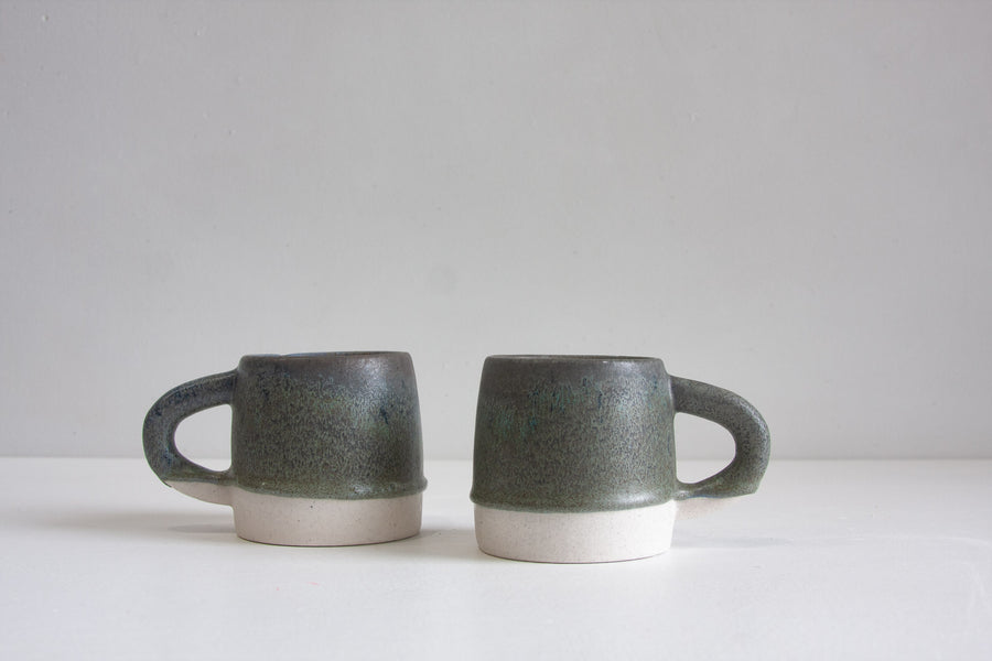 Seconds Sale Handmade Ceramic Large Mug - Charcoal