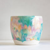 Handmade Ceramic Large Planter - Sorbet