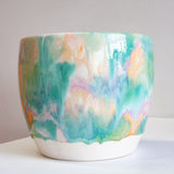 Handmade Ceramic Large Planter - Sorbet