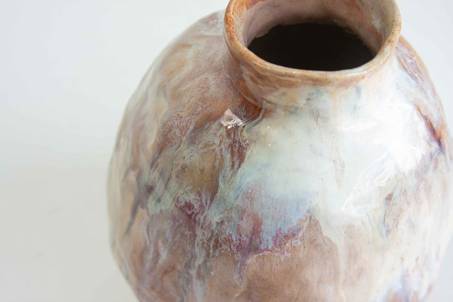 Seconds Sale Handmade Ceramic Large Vase - Autumn