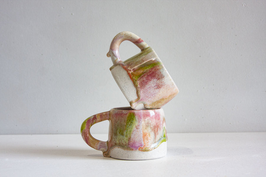 Seconds Sale Handmade Ceramic Mug - Blossom