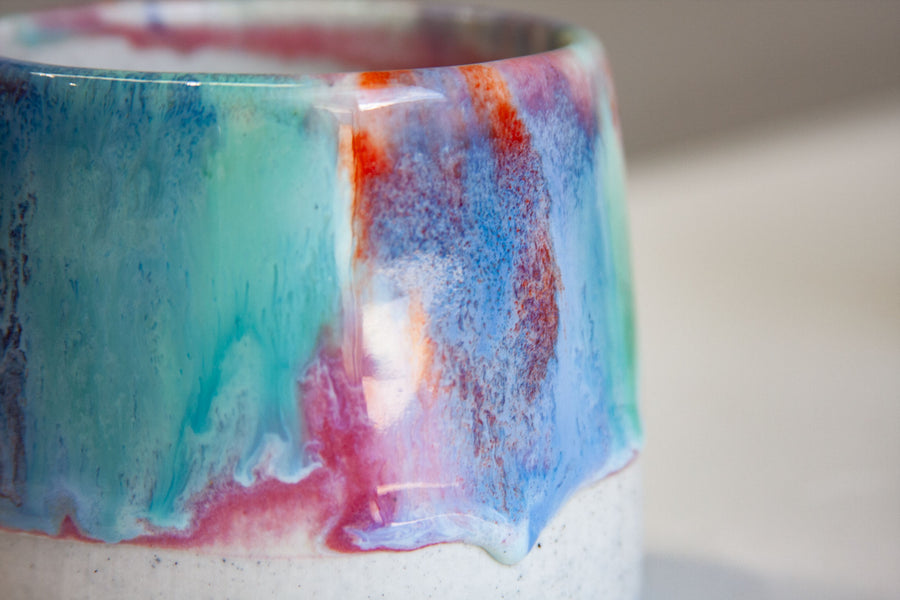 Handmade Ceramic Mug - Fairy Floss
