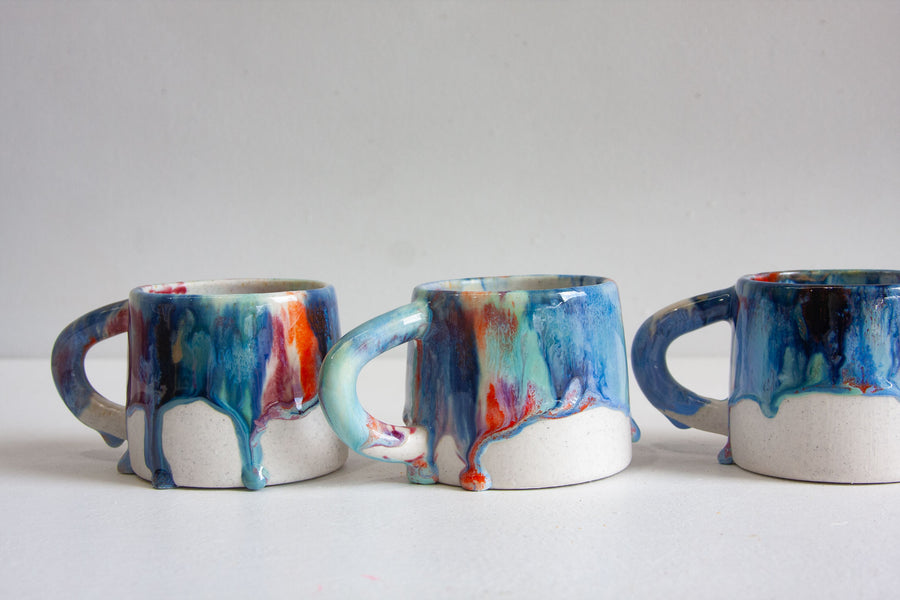 Seconds Sale Handmade Ceramic Mug - Jewel