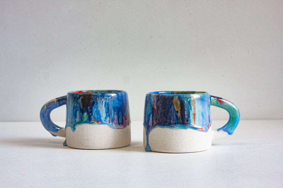 Seconds Sale Handmade Ceramic Mug - Jewel
