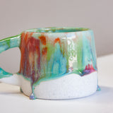 Seconds Sale Handmade Ceramic Mug - Rose Pistachio Original