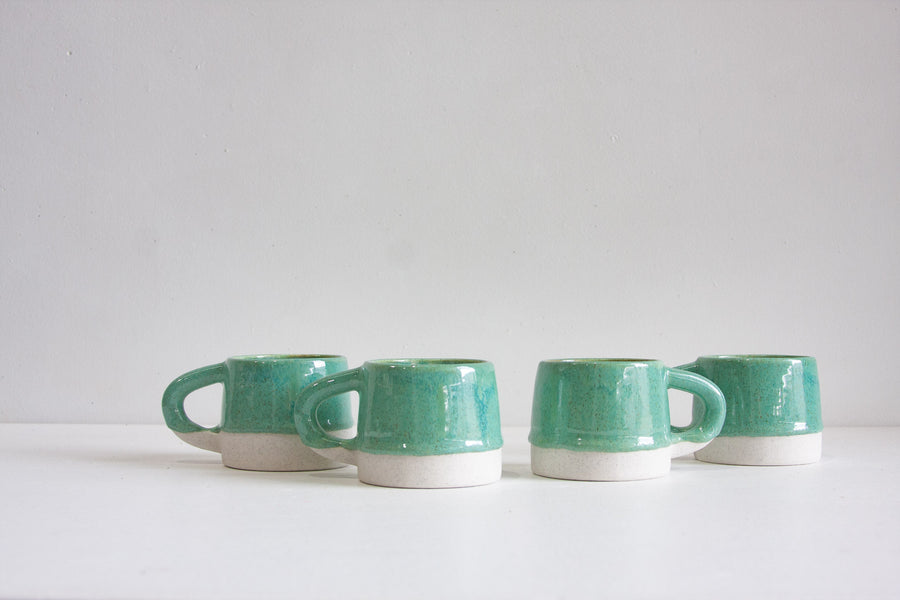Seconds Sale Handmade Ceramic Mug - Seafoam