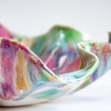 Handmade Ceramic Oyster Platter -Bottlebrush