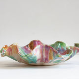 Handmade Ceramic Oyster Platter -Bottlebrush