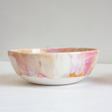 Handmade Ceramic Pasta Bowl - Marshmallow