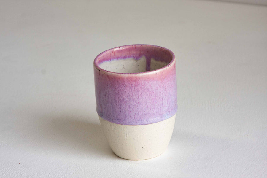 Handmade Ceramic Large Cup - Lilac