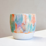 Seconds Sale Handmade Ceramic Classic Planter - Multicoloured