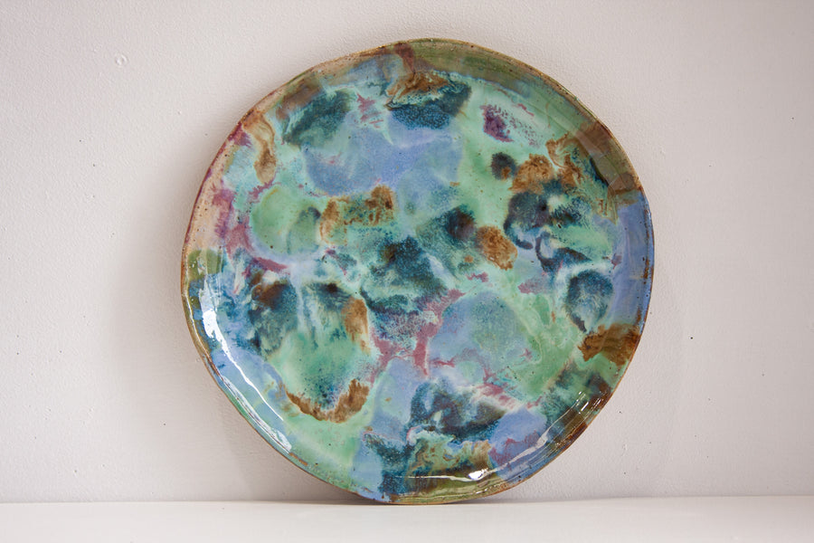Handmade Ceramic Platter - Opal