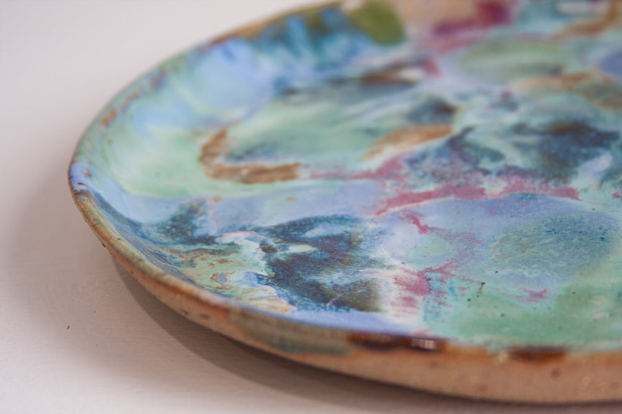 Handmade Ceramic Platter - Opal