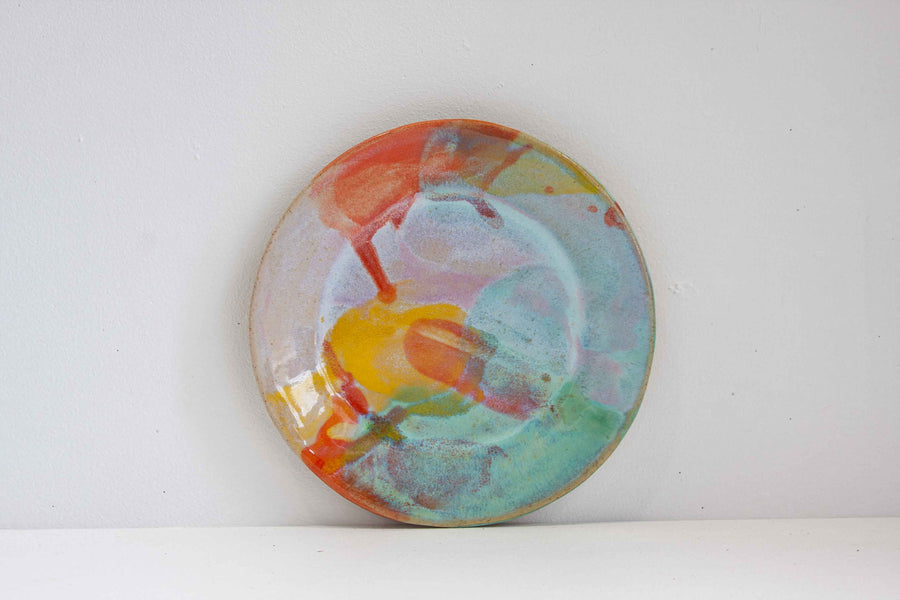 Seconds Sale Handmade Ceramic Side Plate - Colour Theory