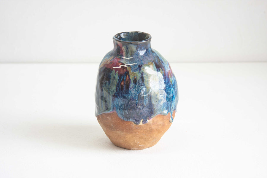 Seconds Sale Handmade Ceramic Vase - Galaxy