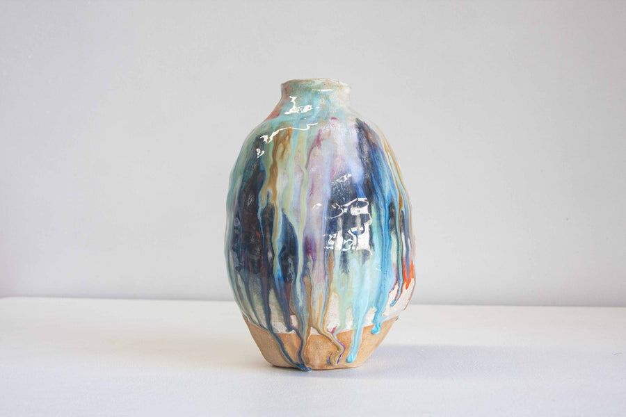 Seconds Sale Handmade Ceramic Vase - Confetti