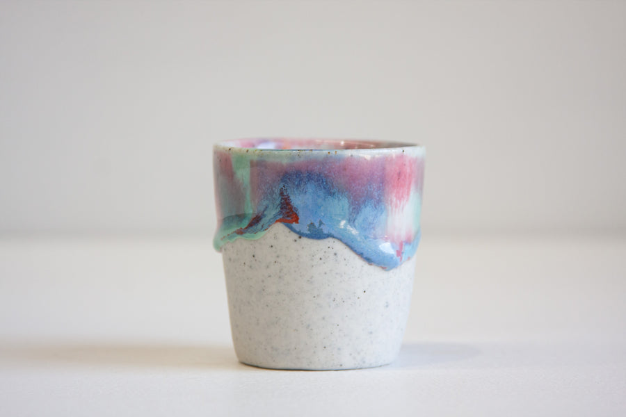 Handmade Ceramic Espresso Cup - Fair Floss