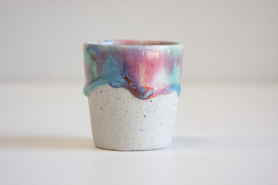 Handmade Ceramic Espresso Cup - Fair Floss