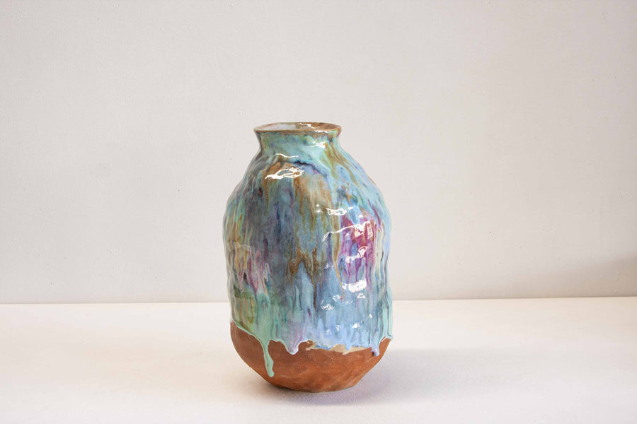 Handmade Ceramic Large Vase - Opal