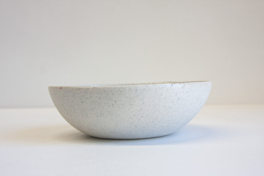 Handmade Ceramic Pasta Bowl - Splatter Colour Theory