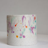 Seconds Sale Handmade Ceramic Planter - Splatter Colour Theory
