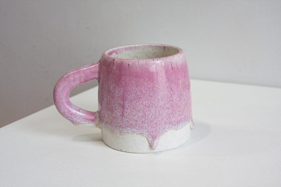 Handmade Ceramic Large Mug - Speckled Lilac