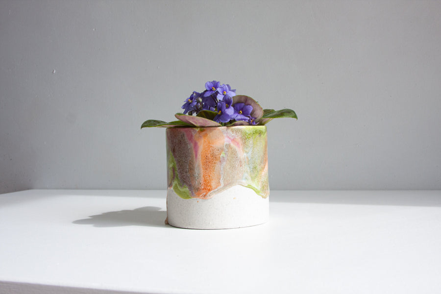 Handmade Ceramic Planter - Blossom