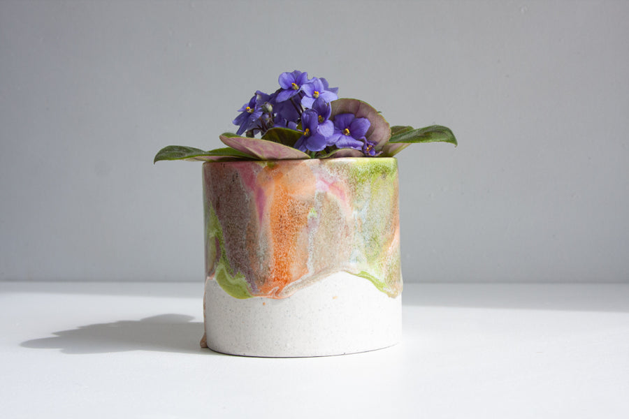 Handmade Ceramic Planter - Blossom