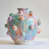 Seconds Sale Handmade Ceramic Sculptural Bauble Vase - Sugared Almond