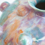 Seconds Sale Handmade Ceramic Sculptural Bauble Vase - Sugared Almond