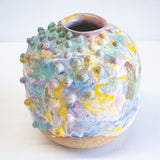 Handmade Ceramic Large Vase - Rainbow